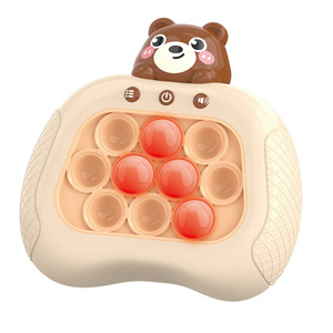 Mới nhanh chóng đẩy trò chơi ánh sáng lên Pops whack một nốt ruồi <span class=keywords><strong>Fidget</strong></span> Đồ chơi nhanh chóng đẩy bong bóng Pop scrable Board trò chơi whack-<span class=keywords><strong>a</strong></span>-nốt ruồi đồ chơi - Product Image 3