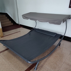 Cama de <span class=keywords><strong>Playa</strong></span> Plegable para Exteriores, <span class=keywords><strong>Tumbona</strong></span> Reclinable Portátil para 2 Personas, <span class=keywords><strong>Tumbona</strong></span> Doble, <span class=keywords><strong>Hamaca</strong></span> - Product Image 1