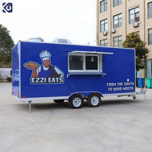 Pois a buon mercato caffè cibo rimorchio bbq verificato carrello cibo usa 20ft mobile gelato cibo rimorchio camion <span class=keywords><strong>pizza</strong></span> con cucina completa - Product Image 1