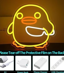 Killer Duckling Neon Lights-Tamaños y colores personalizables para Home Cinema Bar <span class=keywords><strong>Restaurante</strong></span> Decoraciones de pared - Product Image 3