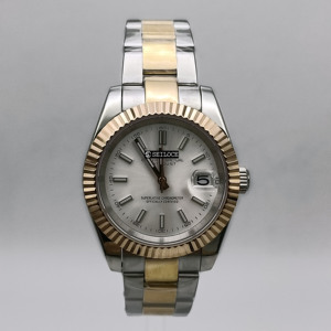 นาฬิกาข้อมือสแตนเลสสตีลดีไซน์ทันสมัยจากผู้ผลิตชั้นนำ คุณสมบัติกันน้ำ พร้อมกลไกอัตโนมัติ NH35 เรืองแสง ขนาด 36 มม./39 มม. - Product Image 5