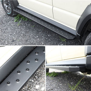 Estribos Laterales Redondos de Lujo con Marco de Acero al Carbono para Jimny 2018-2021 5 Puertas JB64 JB74, Fijación con Tornillos, Accesorios para Auto - Product Image 6