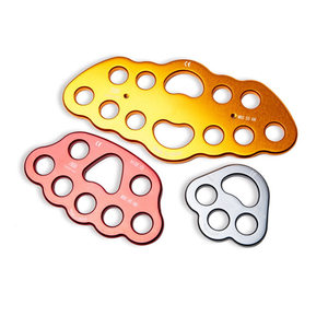 Placas de distribución de fuerza de dedo para actividades al aire libre informal, cuatro agujeros, cinco agujeros, ocho agujeros, doce agujeros, divisores de cuerda de quince agujeros - Product Image 1