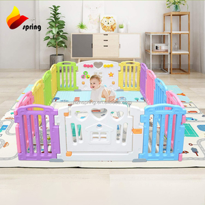 Tapis de <span class=keywords><strong>jeu</strong></span> pliable pour bébé, grand tapis de <span class=keywords><strong>jeu</strong></span> en mousse souple, réversible, imperméable et rembourré, pour bébé fille - Product Image 6
