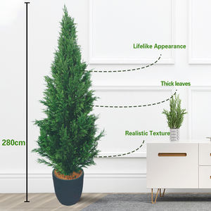 Proveedor de plantas artificiales, árbol de Navidad falso, ciprés <span class=keywords><strong>italiano</strong></span> de imitación, ciprés artificial para Decoración - Product Image 5