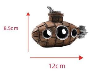 Onderzeeër <span class=keywords><strong>Aquarium</strong></span> Grondel Hide Grot <span class=keywords><strong>Aquarium</strong></span> Kleine Vis Schuilplaats Hars Garnalen Spawn Levende Huid Ornament Fokhuis Voor Hamster - Product Image 6