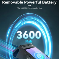 Impresora Móvil de 80 mm con Pantalla Dual, Terminal POS Android, Lector de Códigos QR y NFC, CPU Octa Core, 3 GB de RAM, para Autopago en Tiendas de Abarrotes Z150