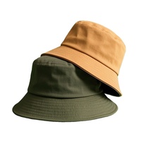 Chapeau Bob en Coton Réversible Fait Main et Personnalisé pour la Mode, la Pêche en Extérieur, avec Broderie ou Impression