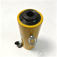 Vérin hydraulique creux GLM Heavy Duty RCH30 64 à simple effet, 30 tonnes, 700 bars, course de 64 mm, pour travaux de tirage et d'entretien