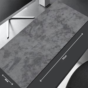 Alfombrilla de Ratón Personalizada con Bajo MOQ, Color Gris-2xl-sig, Alfombrilla de Ratón Grande con Diseño de Mármol, Sublimación, 1200*600, Impermeable, Bordes Cosidos, Alfombrilla de Juego - Product Image 1