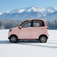 Véhicule électrique à faible vitesse Mini EV Quatre roues Cinq portes Quatre places pour adultes Longue portée 350 km 90 km/h 4KW/7.5KW Certification CE L6e