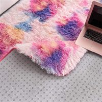Maßgefertigter Memory-Schaum Flauschiger Kunstfell-Teppich Weicher Luxuriöser Teppich für Schlafzimmer Bettvorleger Plüschteppiche Rechteckig