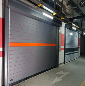 Thông Minh Điện Con lăn màn trập cửa thép bền và hợp kim nhôm Windproof tính năng cho hiện đại nhà kho và hội thảo - Product Image 4