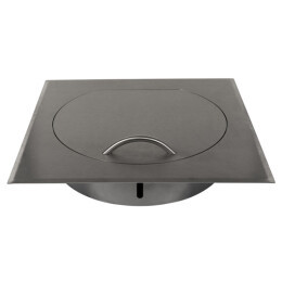 B-WARE: Porta di ingresso STYLO SQUARE (Acciaio inossidabile) Ø 300 mm - Product Image 3