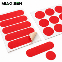 Ruban adhésif composite PET rouge résistant aux hautes températures, ruban de masquage pour découpe à l'emporte-pièce avec adhésif silicone pulvérisé pour cartes de circuits imprimés