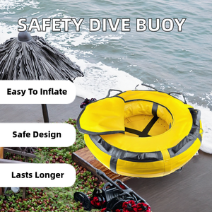 Boyas de Seguridad Inflables de PVC TOOKE, Equipo de Buceo, Buceo Libre, Deportes Subacuáticos, Pesca Submarina, Snorkel - Product Image 3