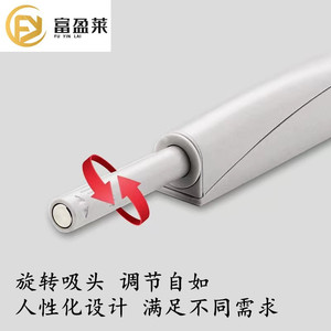Cabinet Door <b>Rebound</b> Device Gray Plastic Modern Simple Design Easy Installation Storage Closet Use - Product Image 5