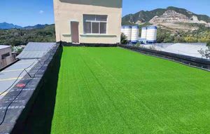 Césped Artificial para Exteriores, Césped Sintético, Alfombra Verde, Aspecto Natural, Tacto Realista - Product Image 3