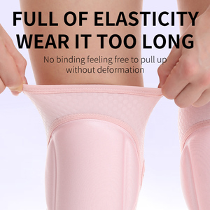 Rodilleras de baile en barra personalizadas con capa antideslizante de silicona duradera, protección perfecta para <span class=keywords><strong>mujer</strong></span> para Pylon Ballet Modern Dance - Product Image 2