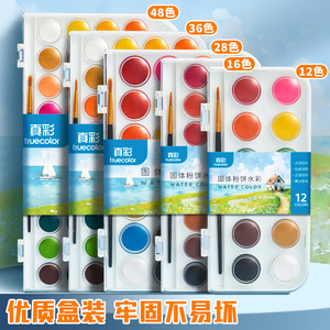 ชุดสีน้ำแบบผงสีทึบสำหรับนักเรียนศิลปะ ให้เอฟเฟกต์การผสมและการสร้างชั้นที่เป็นธรรมชาติ - Product Image 5