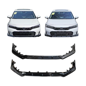 2025 होंडा नगर निकाय किट के लिए नई स्थिति एब्स बम्पर ऑटो पार्ट्स कार 3-पीसी फ्रंट होंठ - Product Image 1