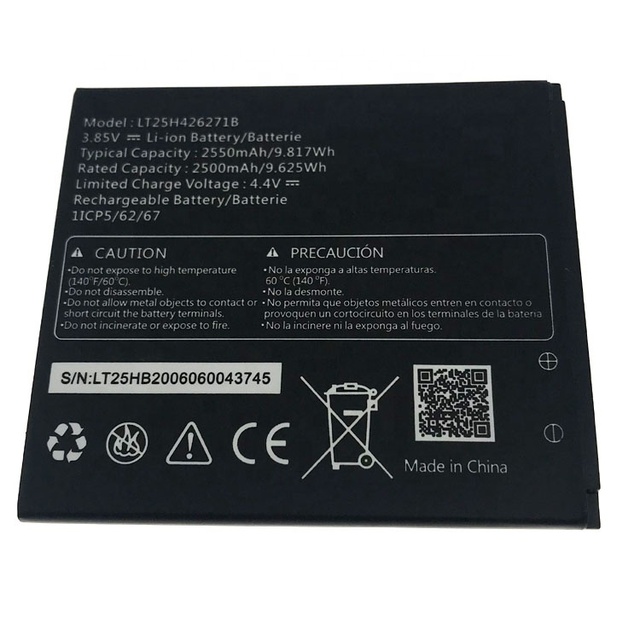 Battery LT25H426271B for AT&T Radiant Core U304AA ATTU304AA Cricket Icon Mobile Phone 2500mAh