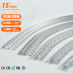 EU magazzino vendite dirette LED striscia luce in alluminio diffusore canale montato su superficie in alluminio profilo in alluminio - Product Image 1