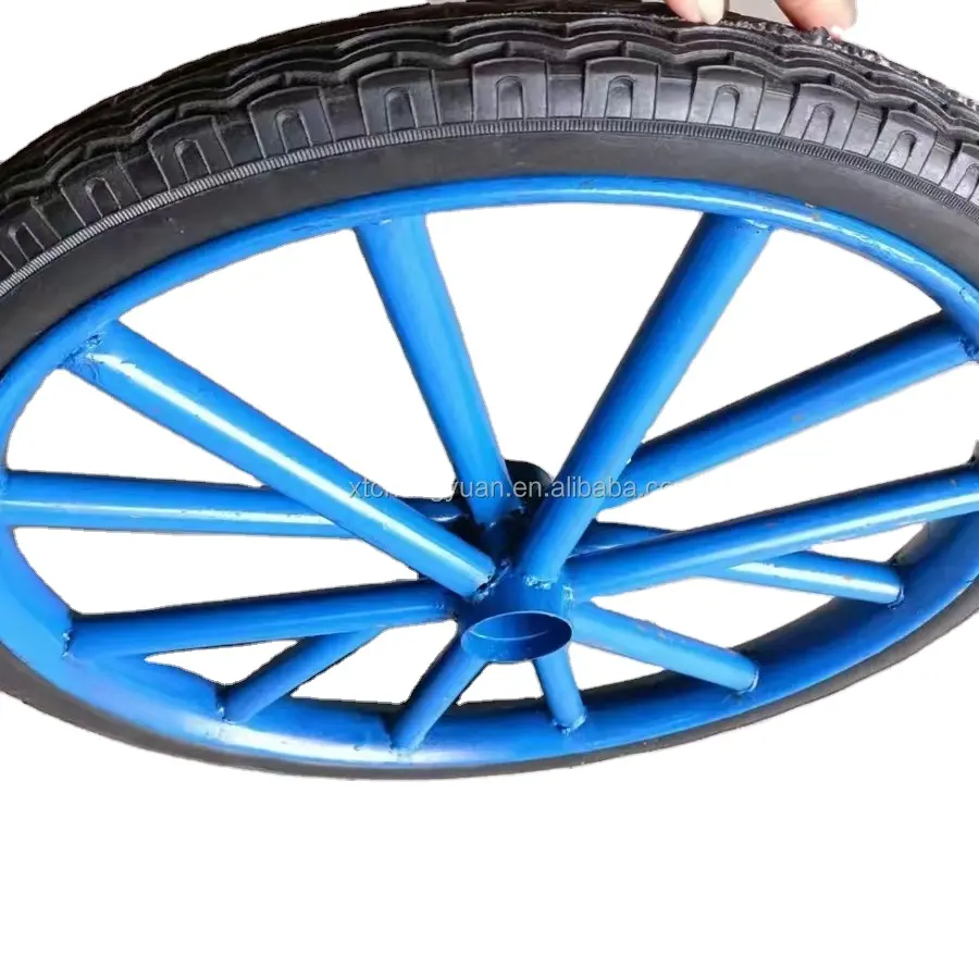 Fornitura 24 26 27.5 29 pollici mountain bike Solid tire mountain bike tire force bicicletta solid wheel PU solid wheel
