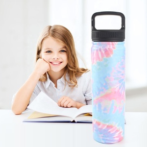 Wholesale Vacuum Insulated Powder Coated Double Wall Stainless Steel Sports Water Bottles With Bpa Free Lid - Product Image 4