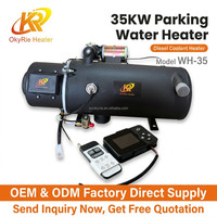 OkyRie Calentador de Agua Marino Hidrodiésel 220V 240V 30kw 35kw, Calentador de Agua de Estacionamiento 12v 24v, Sistemas de Aire Acondicionado