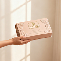 Boîte d'échantillons de parfum personnalisée avec logo, estampage à chaud et emballage gaufré - Matériaux recyclés écologiques, boîte de découverte de parfum UV