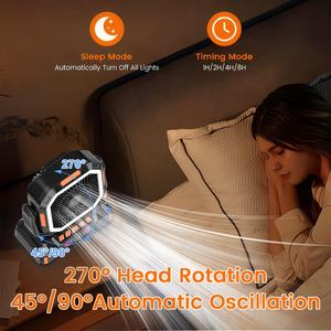 Camping Fan 40000mAh Rechargeable Portable Tent LED <b>Light</b> 4-Speed Fast Charging Power Bank Electric Car Outdoor RV - Product Image 2