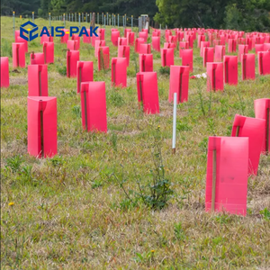 Resistente UV PP Tree Guard tubo resistente in plastica manicotto di protezione dell'albero per alberelli e giovani alberi - Product Image 6