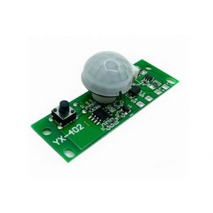 Contrôleur de lampe solaire 3.7V avec capteur PIR, contrôleur de lampe murale infrarouge à détection corporelle, carte de circuit solaire YX-402 - Product Image 1