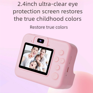 Yuniq 2025 çocuklar anında baskı kamera 2.4 "1200mAh HD 720p MicroSD oyuncak renkli ekran 10x-20x optik Zoom 120 geniş açı - Product Image 6