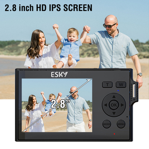 กล้องดิจิตอลแบบบางพิเศษสำหรับ48MP ถ่ายวิดีโอ1080p กล้องท่องเที่ยวกันสั่นสำหรับผู้เริ่มต้นนักเรียนแบบพกพา - Product Image 3
