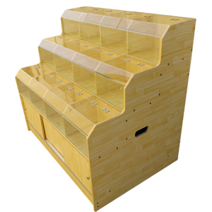 Siêu thị trái cây và rau gạo kệ gỗ hạt Hiển thị nội nông dân thị trường - Product Image 6