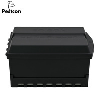 Piège à souris à rat réutilisable et écologique sans cruauté Boîte de station d'appât Lutte antiparasitaire durable pour la sécurité à domicile et la pelouse