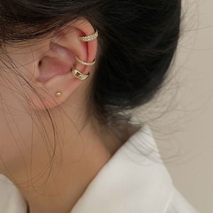 Boucles d'oreilles à Clip pour femmes, nouvelle collection de bijoux en or, sans Piercing, manchette - Product Image 6