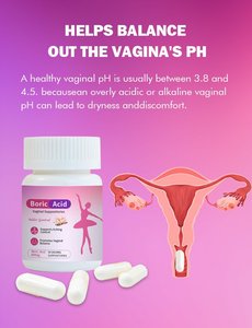 Supositorios de Ácido Bórico HALAL de Alta Calidad, Píldoras en Polvo para el Cuidado Íntimo Diario para Mujeres - Product Image 2