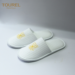 <span class=keywords><strong>Blanco</strong></span> grande de baño de <span class=keywords><strong>Hotel</strong></span> hombres Spa Anti-slip de baño cuerda zapatillas - Product Image 3