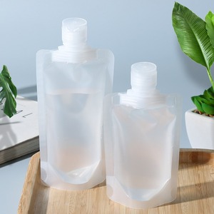 Travel Sized Foldable Cosmetic Containers Rectangle PET Toiletries Portable Bottles For Shower Gel Shampoo Conditioner Bathroom - Product Image 1