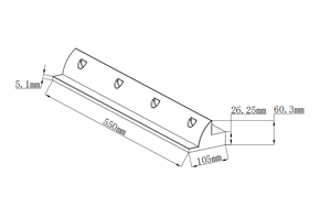 Placa difusora de panel solar de plástico ABS, sistema de soporte de instalación fotovoltaica <span class=keywords><strong>para</strong></span> accesorios de caravana (personalizable) - Product Image 5