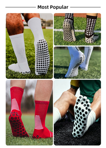 Calcetines <span class=keywords><strong>de</strong></span> Fútbol Profesionales OEM con Agarre, Calcetines <span class=keywords><strong>de</strong></span> Cinco Dedos Separados, Alta Elasticidad, Antideslizantes, para Fútbol - Product Image 4
