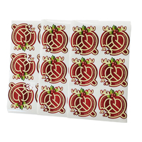 Étiquettes alimentaires adhésives personnalisées, étiquettes autocollantes en vinyle, impression de logo autocollant pour emballage