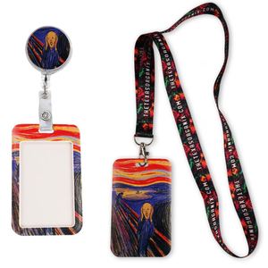 Custom Printed ID Card Holder Badge Reel Promotional <b>Polyester</b> <b>Lanyard</b> with Custom Logo - Product Image 2