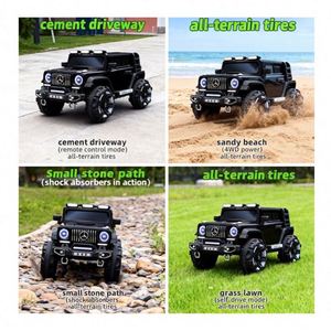 Voiture électrique intelligente pour enfants, Quad 390, Moteur, Éclairage LED de carrosserie, 12V7Ah, Cabine spacieuse, Conduite confortable, en plastique - Product Image 4