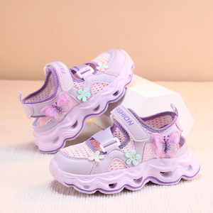 Zapatos <span class=keywords><strong>de</strong></span> Moda para Niñas <span class=keywords><strong>de</strong></span> la Serie Spring, Nuevos Zapatos Deportivos para Correr, Suaves, Ligeros, Estilo Casual Princesa - Product Image 3