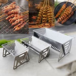 Outdoor Folding <b>BBQ</b> Stove Wholesale Stainless Steel Convenient Wood Burning Stove Mini <b>Grill</b> Home <b>BBQ</b> <b>Grill</b> Stove - Product Image 3