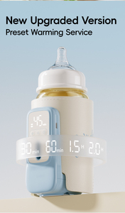 Calentador de Biberones Inteligente con Pantalla Digital, Material PP Libre de BPA, Gran Capacidad para Recién Nacidos de 0 a 6 Meses - Product Image 2
